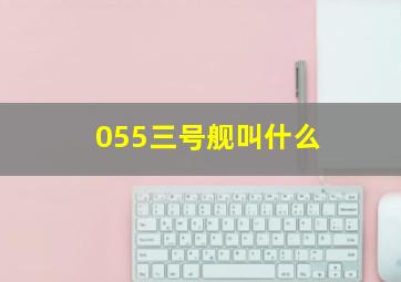 055三号舰叫什么