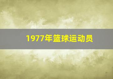 1977年篮球运动员