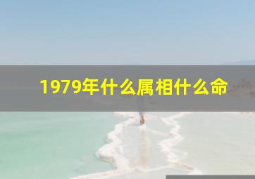 1979年什么属相什么命