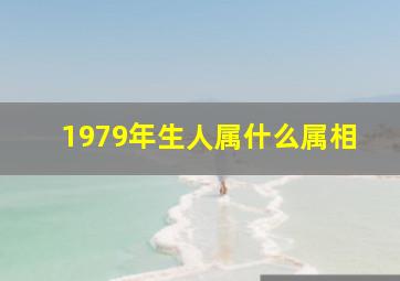 1979年生人属什么属相