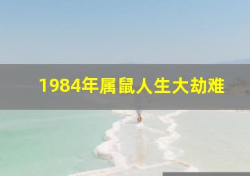 1984年属鼠人生大劫难