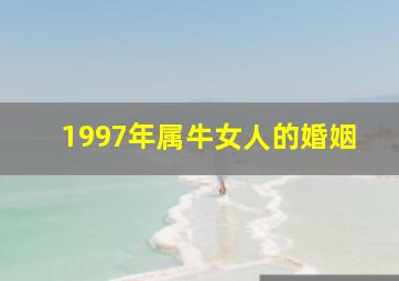 1997年属牛女人的婚姻