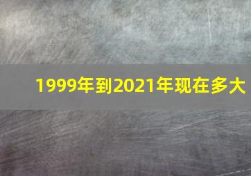 1999年到2021年现在多大