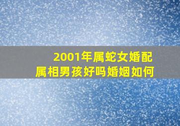 2001年属蛇女婚配属相男孩好吗婚姻如何