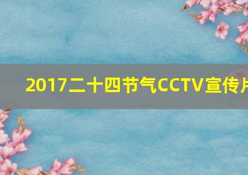 2017二十四节气CCTV宣传片