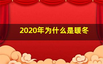 2020年为什么是暖冬