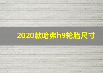 2020款哈弗h9轮胎尺寸