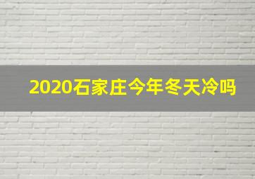 2020石家庄今年冬天冷吗