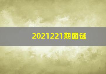 2021221期图谜