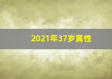 2021年37岁属性