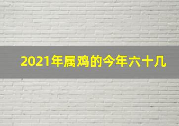 2021年属鸡的今年六十几