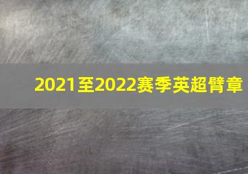 2021至2022赛季英超臂章