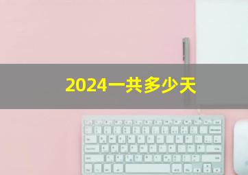 2024一共多少天