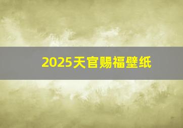 2025天官赐福壁纸