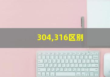 304,316区别