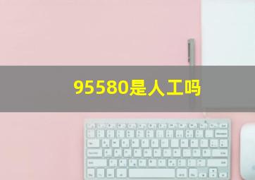 95580是人工吗