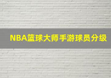 NBA篮球大师手游球员分级