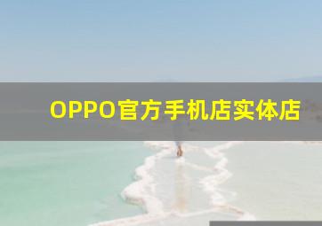 OPPO官方手机店实体店