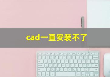 cad一直安装不了