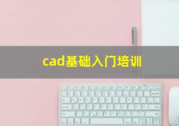 cad基础入门培训