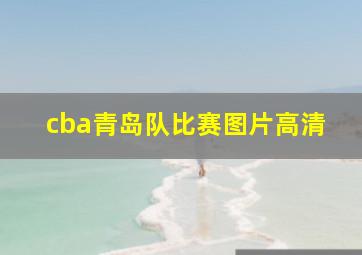 cba青岛队比赛图片高清