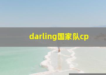 darling国家队cp