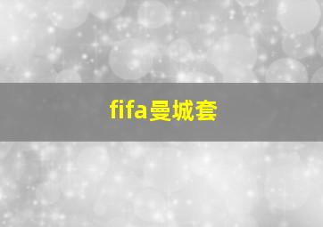 fifa曼城套