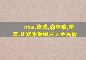 nba,篮球,森林狼,雷霆,比赛集锦图片大全高清