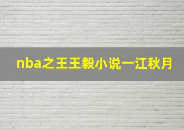 nba之王王毅小说一江秋月