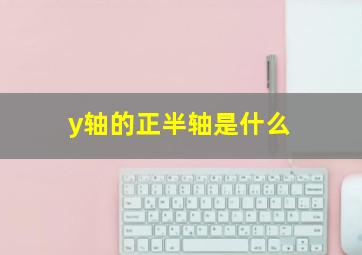 y轴的正半轴是什么