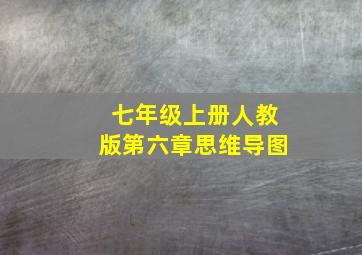 七年级上册人教版第六章思维导图