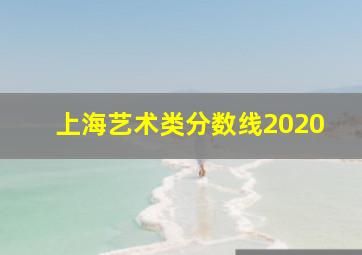 上海艺术类分数线2020