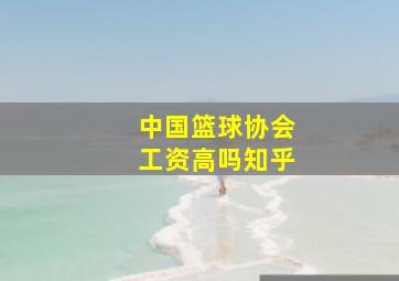 中国篮球协会工资高吗知乎