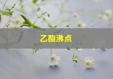 乙酯沸点