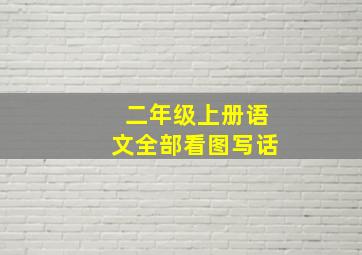 二年级上册语文全部看图写话