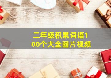 二年级积累词语100个大全图片视频