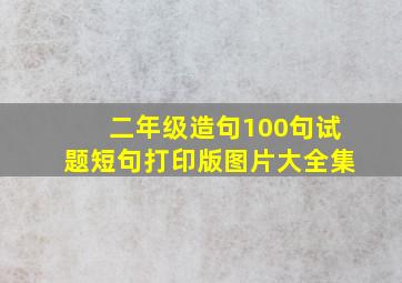 二年级造句100句试题短句打印版图片大全集