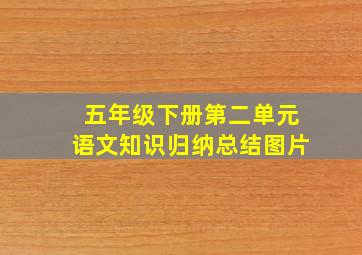 五年级下册第二单元语文知识归纳总结图片