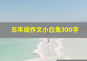 五年级作文小白兔300字