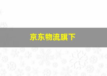 京东物流旗下