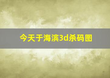 今天于海滨3d杀码图