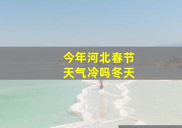 今年河北春节天气冷吗冬天