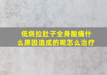 低烧拉肚子全身酸痛什么原因造成的呢怎么治疗