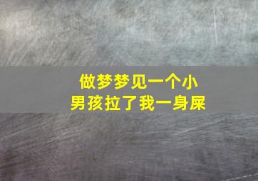 做梦梦见一个小男孩拉了我一身屎