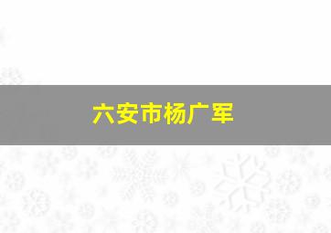 六安市杨广军