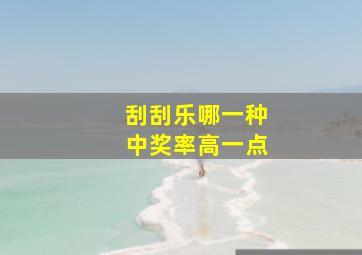 刮刮乐哪一种中奖率高一点