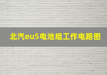 北汽eu5电池组工作电路图