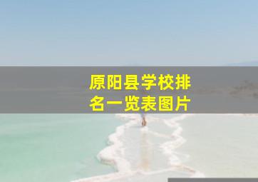 原阳县学校排名一览表图片