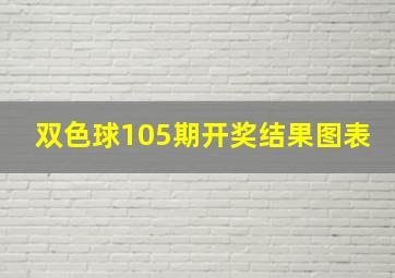 双色球105期开奖结果图表