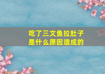 吃了三文鱼拉肚子是什么原因造成的